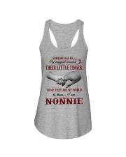 THEY ARE MY WORLD - PERFECT GIFT FOR NONNIE Ladies Flowy Tank tile