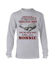 THEY ARE MY WORLD - PERFECT GIFT FOR NONNIE Long Sleeve Tee tile