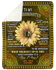 MY LOVE - TO GRANDDAUGHTER FROM GRANDMA Sherpa Fleece Blanket tile