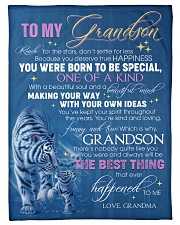 YOU WERE BORN TO BE SPECIAL - GIFT FOR GRANDSON Small Fleece Blanket - 30" x 40" front