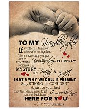 JUST DO YOUR BEST - GREAT GIFT FOR GRANDDAUGHTER 11x17 Poster front