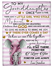 KEEP ME IN YOUR HEART - BEST GIFT FOR GRANDDAUGHTER Small Fleece Blanket - 30" x 40" front