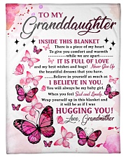 I BELIEVE IN YOU - GRANDMOTHER TO GRANDDAUGHTER Small Fleece Blanket - 30" x 40" front