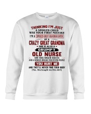 I'M A SPOILED GRANDDAUGHTER OF A GREAT GRANDMA Crewneck Sweatshirt tile