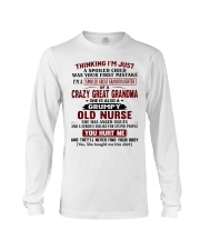 I'M A SPOILED GRANDDAUGHTER OF A GREAT GRANDMA Long Sleeve Tee tile