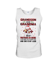 She Is My Alibi - Lovely Gift For Grandson Unisex Tank tile