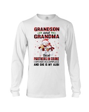 She Is My Alibi - Lovely Gift For Grandson Long Sleeve Tee tile