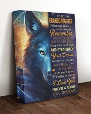 Believe In Yourself - Best Gift For Granddaughter 11x14 Gallery Wrapped Canvas Prints aos-canvas-pgw-11x14-lifestyle-front-17