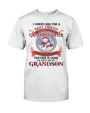 I Asked God For A Best Friend - Perfect Gift For Grandma Premium Fit Mens Tee tile