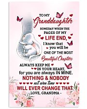 Always Keep Me In Your Heart - Lovely Gift For Granddaughter Vertical Poster tile