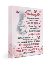 Always Keep Me In Your Heart - Lovely Gift For Granddaughter 11x14 Gallery Wrapped Canvas Prints front