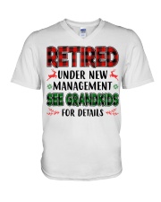 See Grandkids For Details - Perfect Gift For Grandma V-Neck T-Shirt tile