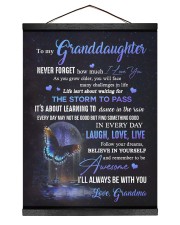 BELIEVE IN YOURSELF - LOVELY GIFT FOR GRANDDAUGHTER Hanging Canvas tile
