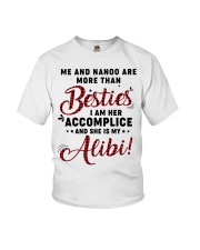 ME AND NANOO ARE MORE THAN BESTIES Youth T-Shirt front