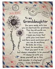 I'LL ALWAYS BE WITH YOU GIFT FOR GRANDDAUGHTER Small Fleece Blanket - 30" x 40" front