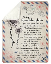 I'LL ALWAYS BE WITH YOU GIFT FOR GRANDDAUGHTER Sherpa Fleece Blanket tile