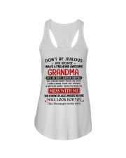 I HAVE FREAKING AWESOME GRANDMA Ladies Flowy Tank tile