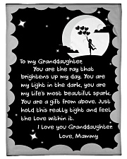YOU ARE A GIFT FROM ABOVE - MAMMY TO GRANDDAUGHTER Small Fleece Blanket - 30" x 40" front