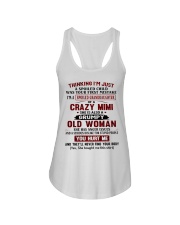 I'M A SPOILED GRANDDAUGHTER OF A CRAZY MIMI Ladies Flowy Tank tile