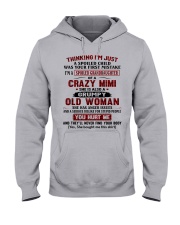 I'M A SPOILED GRANDDAUGHTER OF A CRAZY MIMI Hooded Sweatshirt front