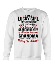 LIVING THE DREAM - LOVELY GIFT FOR GRANDDAUGHTER Crewneck Sweatshirt tile