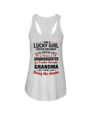 LIVING THE DREAM - LOVELY GIFT FOR GRANDDAUGHTER Ladies Flowy Tank tile