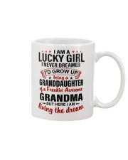 LIVING THE DREAM - LOVELY GIFT FOR GRANDDAUGHTER Mug tile