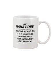 THE NANA CODE - BEDTIME IS WHENEVER Mug tile