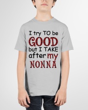 TRY TO BE GOOD - GIFT FOR GRANDKIDS Youth T-Shirt garment-youth-tshirt-front-01