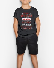SHE WILL SLAP YOU SO HARD-BEST GIFT FOR GRANDCHILD Youth T-Shirt lifestyle-youth-tshirt-front-1