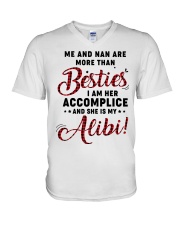 ME AND NAN ARE MORE THAN BESTIES V-Neck T-Shirt tile