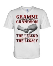THE LEGEND AND THE LEGACY - BEST GIFT FOR GRAMMI V-Neck T-Shirt tile