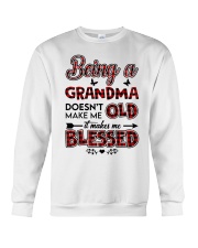 BEING A GRANDMA DOESN'T MAKE ME OLD Crewneck Sweatshirt tile