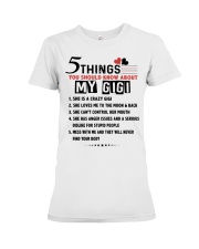 5 THINGS YOU SHOULD KNOW ABOUT MY GIGI Premium Fit Ladies Tee tile