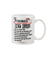 5 THINGS YOU SHOULD KNOW ABOUT MY GIGI Mug tile