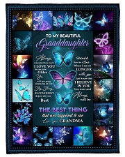 THE BEST THING - SPECIAL GIFT FOR GRANDDAUGHTER Small Fleece Blanket - 30" x 40" front