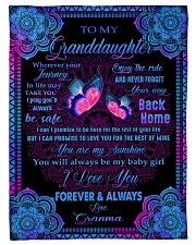 YOU ARE MY SUNSHINE - GRANMA TO GRANDDAUGHTER Small Fleece Blanket - 30" x 40" front