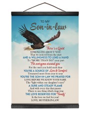 THERE'S A QUIET - LOVELY GIFT FOR SON-IN-LAW Hanging Canvas tile