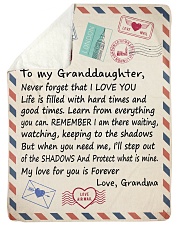 I LOVE YOU - LOVELY GIFT FOR GRANDDAUGHTER Sherpa Fleece Blanket tile