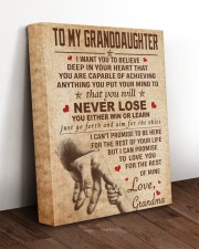 NEVER LOSE - SPECIAL GIFT FOR GRANDDAUGHTER 11x14 Gallery Wrapped Canvas Prints aos-canvas-pgw-11x14-lifestyle-front-17