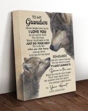 JUST DO YOUR BEST - GREAT GIFT FOR GRANDSON 11x14 Gallery Wrapped Canvas Prints aos-canvas-pgw-11x14-lifestyle-front-17