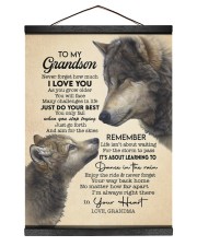 JUST DO YOUR BEST - GREAT GIFT FOR GRANDSON Hanging Canvas tile