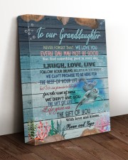 THE GIFT OF YOU - BEST GIFT FOR GRANDDAUGHTER 11x14 Gallery Wrapped Canvas Prints aos-canvas-pgw-11x14-lifestyle-front-17