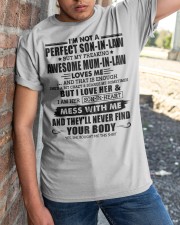 MESS WITH ME - GREAT GIFT FOR SON-IN-LAW Classic T-Shirt apparel-classic-tshirt-lifestyle-27