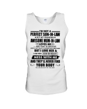 MESS WITH ME - GREAT GIFT FOR SON-IN-LAW Unisex Tank tile