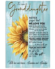 THE GIFT OF LIFE - GREAT GIFT FOR GRANDDAUGHTER 11x17 Poster front