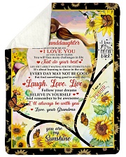 YOU ARE MY SUNSHINE - BEST GIFT FOR GRANDDAUGHTER Sherpa Fleece Blanket tile
