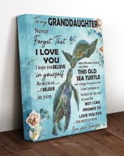 BELIEVE IN YOURSELF - BEST GIFT FOR GRANDDAUGHTER 11x14 Gallery Wrapped Canvas Prints aos-canvas-pgw-11x14-lifestyle-front-17
