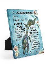 BELIEVE IN YOURSELF - BEST GIFT FOR GRANDDAUGHTER Easel-Back Gallery Wrapped Canvas tile