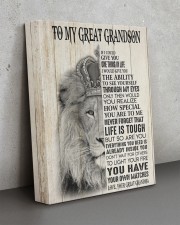 LIFE IS TOUGH - GREAT GIFT FOR GRANDSON 11x14 Gallery Wrapped Canvas Prints aos-canvas-pgw-11x14-lifestyle-front-15